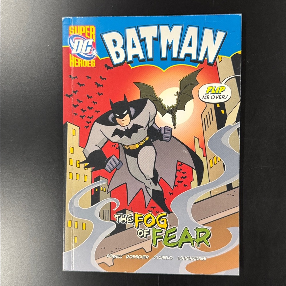 DC Super Heroes: Batman: The Fog of Fear / Superman: Meteor of Doom - Flip Book